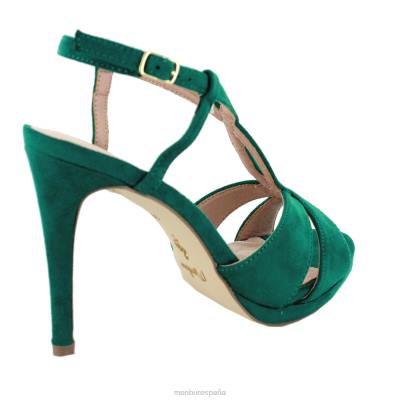 Menbur mujer vallinfante 204L4424 tacones altos verde