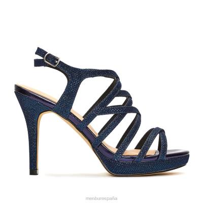 Menbur mujer valpiana 204L1073 tacones altos azul oscuro