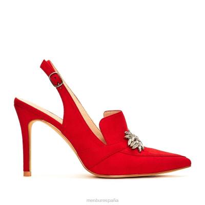 Menbur mujer valpicetto 204L1059 tacones altos rojo