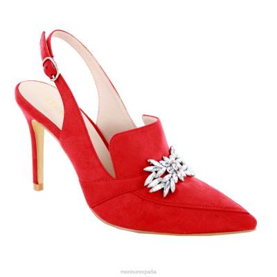 Menbur mujer valpicetto 204L1059 tacones altos rojo