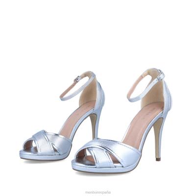 Menbur mujer valturva 204L4221 tacones altos plata