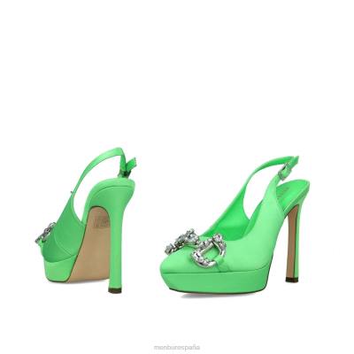 Menbur mujer vega 204L3723 tacones altos verde