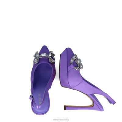 Menbur mujer vega 204L724 tacones altos Violeta