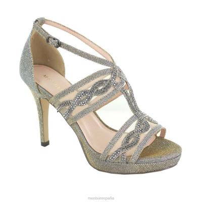 Menbur mujer veleso 204L4483 tacones altos gris