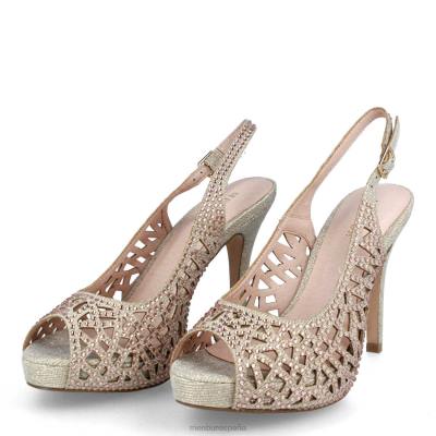 Menbur mujer vendaso 204L4097 tacones altos beige