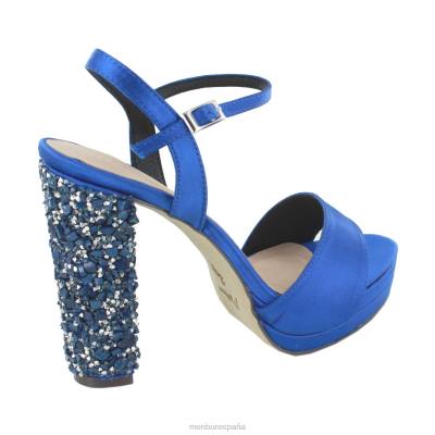 Menbur mujer venegono 204L4426 tacones altos azul oscuro