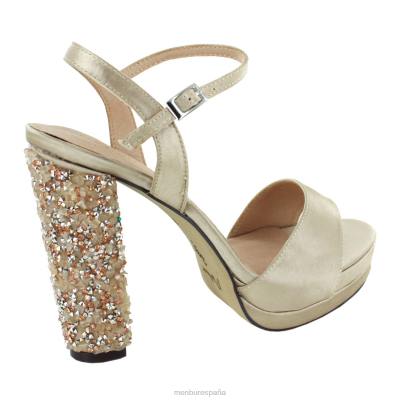 Menbur mujer venegono 204L4428 tacones altos beige