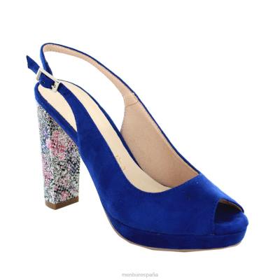 Menbur mujer verticelli 204L1238 tacones altos azul medio