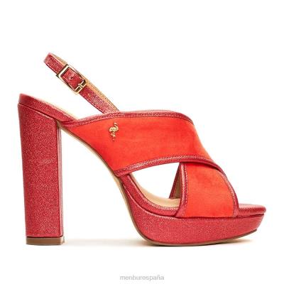 Menbur mujer villalba 204L4129 tacones altos coral