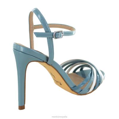 Menbur mujer villarosa 204L4462 tacones altos azul claro