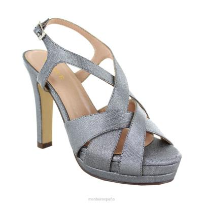 Menbur mujer villata 204L4470 tacones altos gris