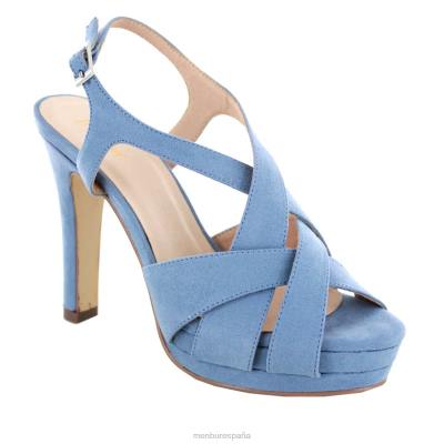 Menbur mujer villatela 204L1075 tacones altos azul medio