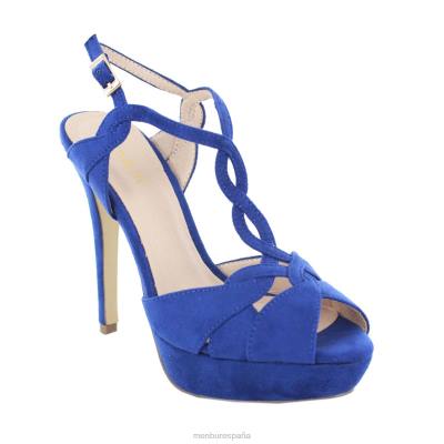 Menbur mujer vincolizar 204L4144 tacones altos azul medio