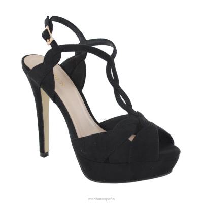 Menbur mujer vincolizar 204L4145 tacones altos negro