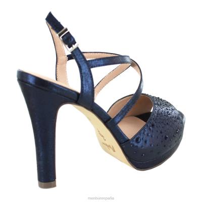 Menbur mujer visnadela 204L4485 tacones altos azul oscuro