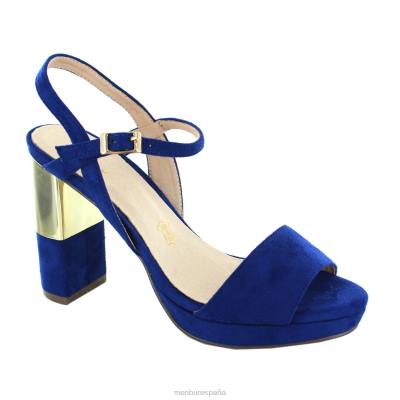 Menbur mujer vitulano 204L4418 tacones altos azul medio