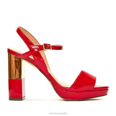 Menbur mujer voltole 204L4416 tacones altos rojo