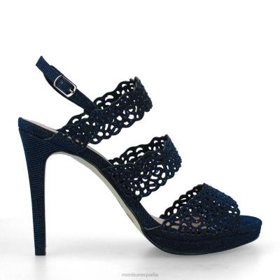 Menbur mujer volturino 204L4168 tacones altos azul oscuro