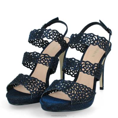 Menbur mujer volturino 204L4168 tacones altos azul oscuro