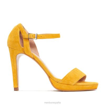 Menbur mujer vonazzi 204L5244 tacones altos amarillo