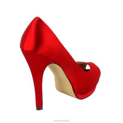 Menbur mujer williamson 204L4532 tacones altos rojo