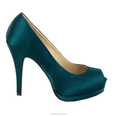 Menbur mujer williamson 204L4533 tacones altos verde