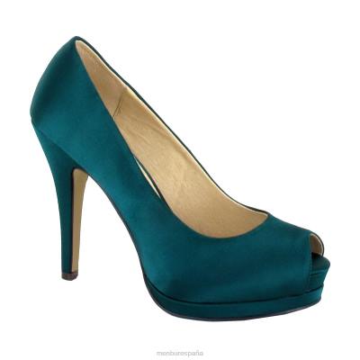 Menbur mujer williamson 204L4533 tacones altos verde