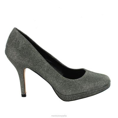 Menbur mujer yedra 204L1266 tacones altos gris