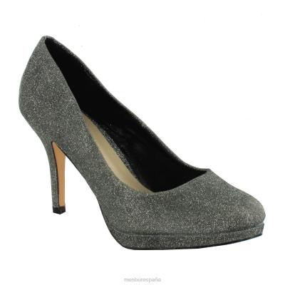 Menbur mujer yedra 204L1266 tacones altos gris