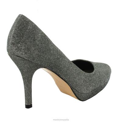 Menbur mujer yedra 204L1266 tacones altos gris