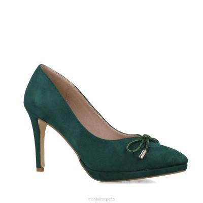 Menbur mujer zoisita 204L3905 tacones altos verde