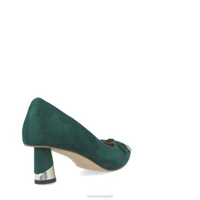 Menbur mujer zoisita 204L3913 tacones altos verde