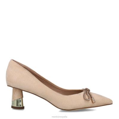 Menbur mujer zoisita 204L813 tacones altos beige