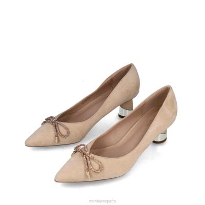 Menbur mujer zoisita 204L813 tacones altos beige