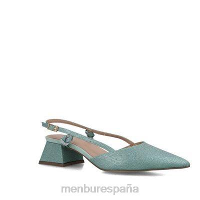 Menbur mujer achernar 204L5555 tacones medios y bajos verde