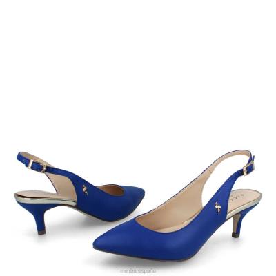 Menbur mujer albarracín 204L1844 tacones medios y bajos azul medio