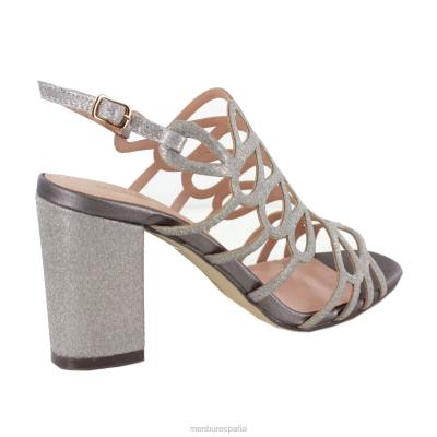 Menbur mujer brolo 204L1852 tacones medios y bajos beige