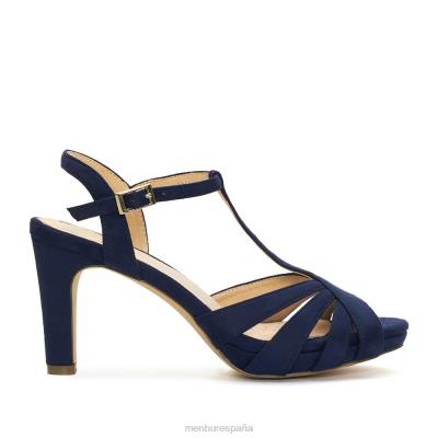 Menbur mujer caldaro 204L1856 tacones medios y bajos azul oscuro