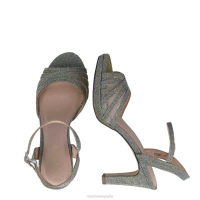 Menbur mujer calusco 204L1716 tacones medios y bajos gris