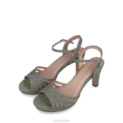 Menbur mujer calusco 204L1716 tacones medios y bajos gris