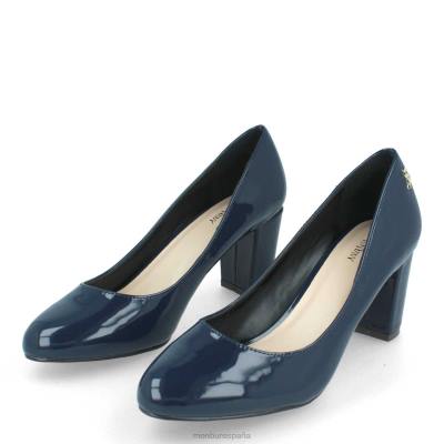 Menbur mujer celin 204L6033 tacones medios y bajos azul oscuro