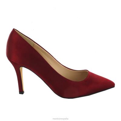 Menbur mujer domingo pérez 204L1769 tacones medios y bajos rojo