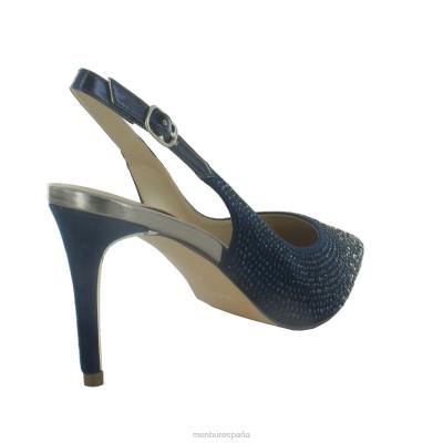 Menbur mujer dotti 204L1850 tacones medios y bajos azul oscuro