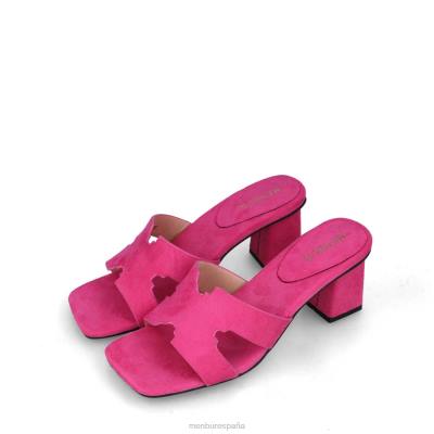 Menbur mujer eleusis 204L5718 tacones medios y bajos rosa