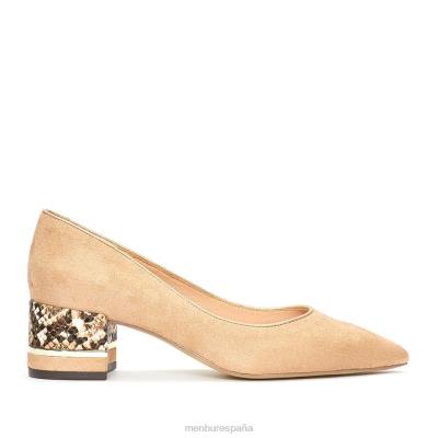 Menbur mujer estabiel 204L2169 tacones medios y bajos beige