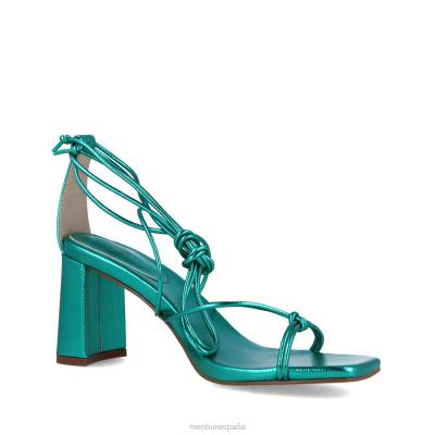 Menbur mujer eutimia 204L5765 tacones medios y bajos verde