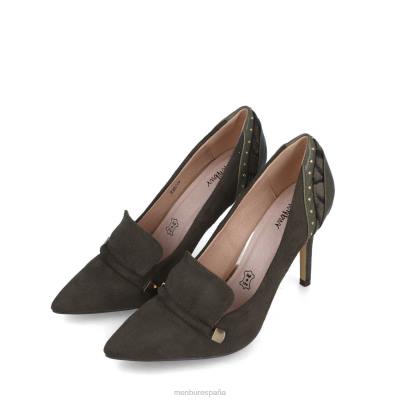 Menbur mujer lonicera 204L1718 tacones medios y bajos verde