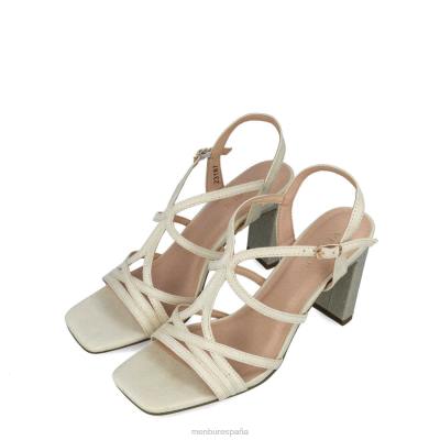 Menbur mujer meso 204L5728 tacones medios y bajos beige