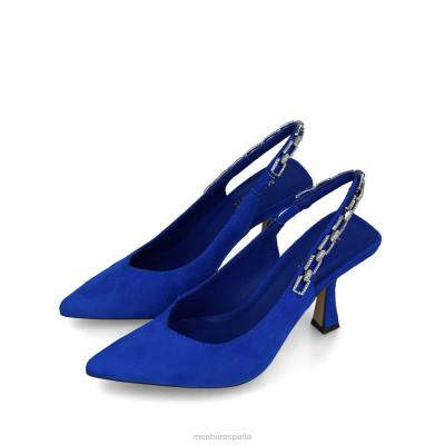 Menbur mujer monoceros 204L1565 tacones medios y bajos azul medio