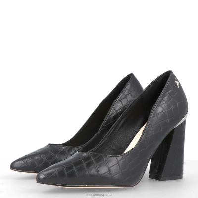 Menbur mujer padula 204L1739 tacones medios y bajos negro